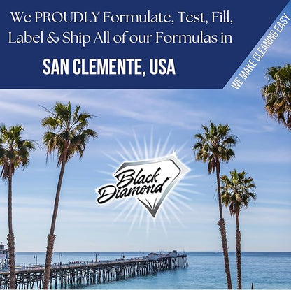 Black Diamond Stoneworks Limestone and Travertine Floor Cleaner: Natural Stone, Marble, Slate, honed or tumbled. 4-Gallon concentrate Ph Neutral