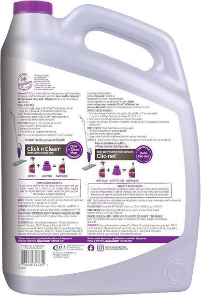 Rejuvenate All Floors Cleaner Refill, Breaks Down Dirt and Grime, Cleans and Protects Floors Throughout Your Home, Including Sealed Hardwood, Tile, Vinyl, Laminate and More, 1 Gallon