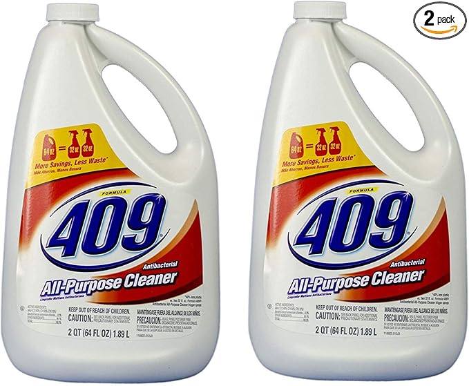 Formula 409 Multi-Surface Cleaner, Refill Bottle, Original, 64 Fluid Ounces (Package May Vary) (Pack of 2)
