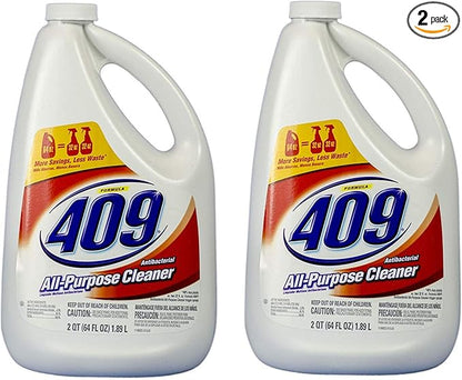 Formula 409 Multi-Surface Cleaner, Refill Bottle, Original, 64 Fluid Ounces (Package May Vary) (Pack of 2)