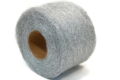 Aluminum Wool (MEDIUM Grade) - 1lb Roll - by Rogue River Tools. Soft clean and polish! Pure Aluminum