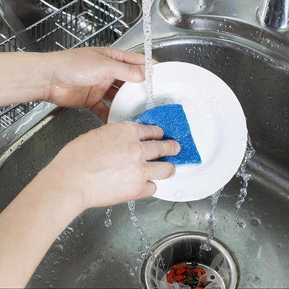 Suclain 500 Pcs Disposable Mesh Sink Strainer Bags, Elastic Kitchen Sink Strainer Filter Mesh Trash Bag Anti Clogging, Fits Most Sizes of Sink Strainer (4 x 4 Inch)