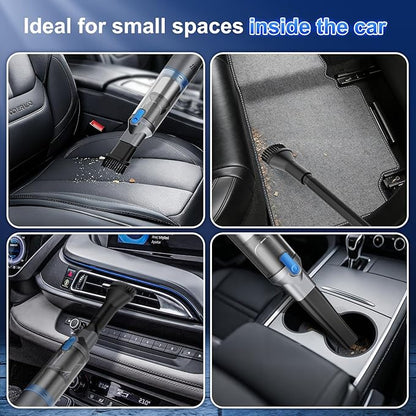 Handheld Vacuum Cordless Cleaner, Compact Powerful Suction And Long Runtime, Lightweight At 1.25lb, Rechargeable Portable Vacuum With One-Touch Empty, Car Accessories Hand Vacuum For Car Home Office
