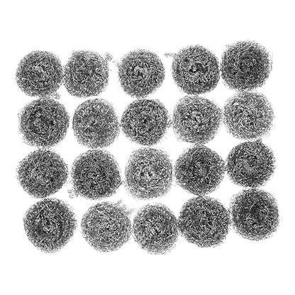 Alipis Stainless Steel Kitchen Cleaning Balls Scourers for Pots Pans Dishes Dish of High Scrubbing Pads for Thorough Kitchen Cleanliness