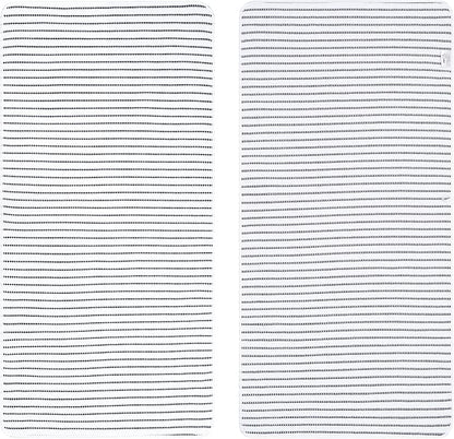 POLYTE 430 GSM Microfiber Oversize Quick Dry Lint Free Bath Towel, 60 x 30 in, 4 Pack (Waffle Weave)