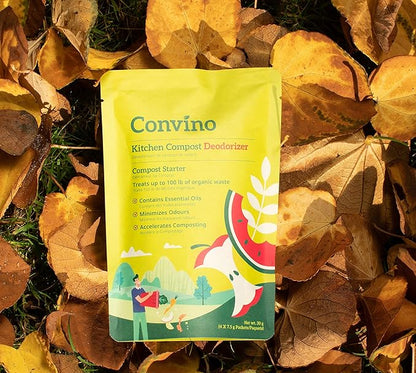 A Compost Starter/Accelerator Which Help to Reduce Kitchen Waste Odor and Convert Yard Waste to Fertile Humus for All Composting Systems. Comes in 1 Package That Contains 4 Packets Inside