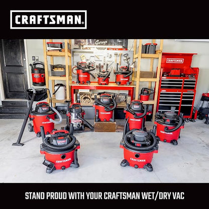 CRAFTSMAN CMXZVBE38634 2-1/2 in. Concentrated Blower Nozzle Wet Dry Vac Attachment, Industrial-Grade Shop Vacuum Accessory for Clearing Debris, Fits 2-1/2 in. Hose Diameter