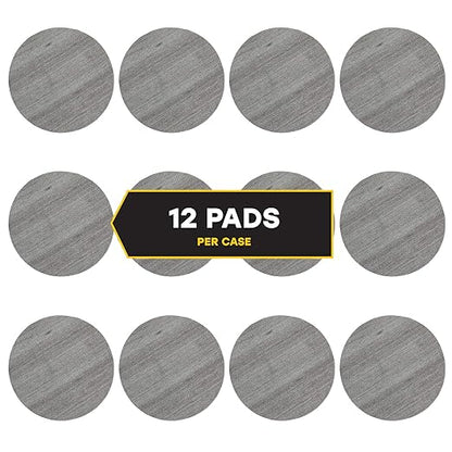 GMT Steel Wool #0 Fine Grade 20 Metrix Floor Pads (121200); Case of 12 Pads; For Cleaning, Smoothing, and Polishing Floor Surfaces