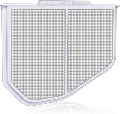 W10120998 Lint Filter Replacement for Kenmore Maytag Whirlpool Dryers, Upgraded Stainless Steel Mesh Screen, Ultra Durable Lint Trap, Filter Size 12.1 * 10.6 * 0.8 inch (30.7 * 27.0 * 2.0 cm)