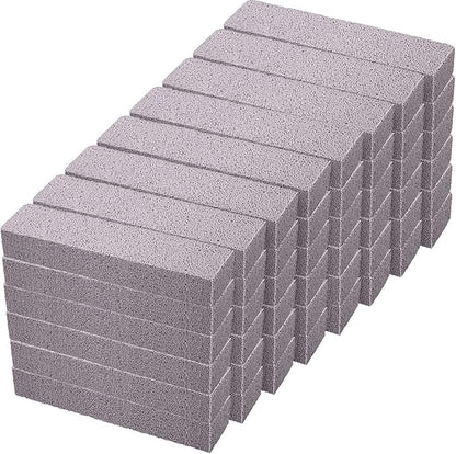 Chinco 48 Packs Pumice Stick for Cheaning, Pumice Scouring Stone Pad Removing Stain Grime Without Leaving Scratches for Kitchen Oven Stove Home Bathroom Toilet Pool House Cleaning Supplies