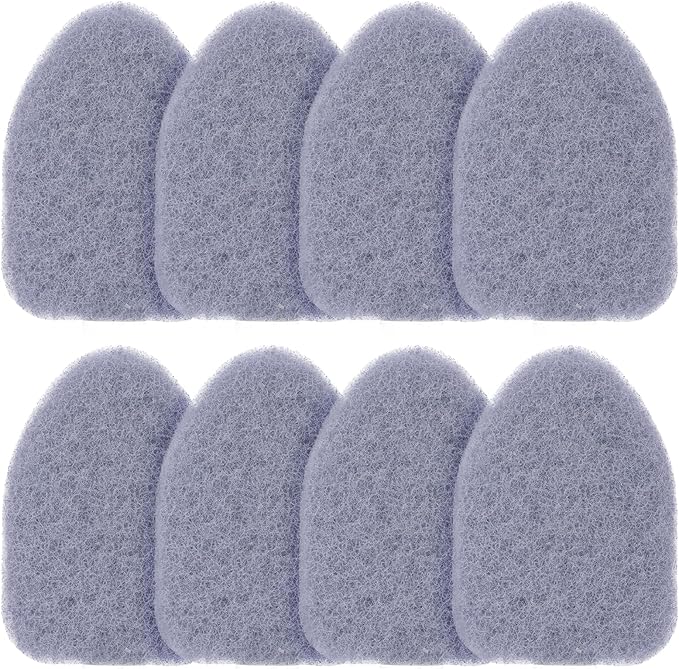 8 Pack tub and Tile Scrubber Replacement-Compatible with Scotch Brite tub and Tile Scrubber Refill. (Gray)