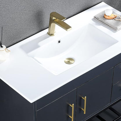 Universal Bathroom Sink Stopper - Bounce Wash Basin Drain Filter, Stainless Steel Pop Up Drain Stopper, Bullet Core Push Type Sink Stopper, Sink Drain Plug with Anti-Clogging Strainer, Brushed Gold1
