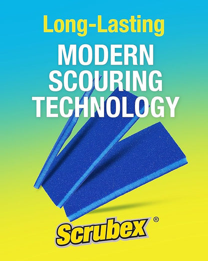 Non-Scratch Odor Resistant Scour Pads, Multi-Purpose Scouring for Kitchen and Household, Safe for Non-Stick Cookware (12 scouring Pads)