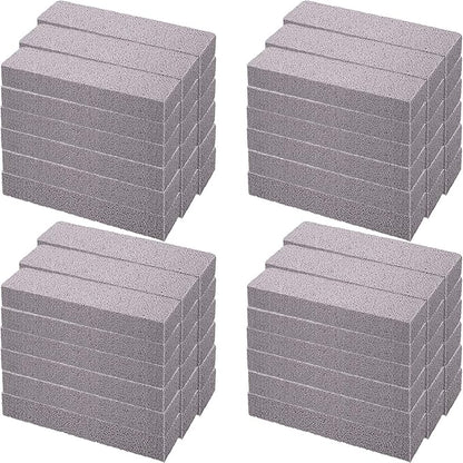 Chinco 72 Pack Pumice Stick for Cheaning, Pumice Scouring Stone Pad Removing Stain Grime Without Leaving Scratches for Kitchen Oven Stove Home Bathroom Toilet Pool House Cleaning Supplies