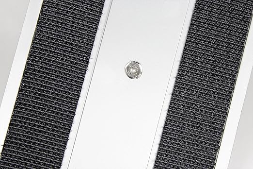 CleanAide Flat Mop Plate Frame for 10" Microfiber Pads, Commercial-Grade Aluminum with 360° Swivel, Hook and Loop Fastening, Lightweight and Durable, Gray, 10" Frame, 10 Inches