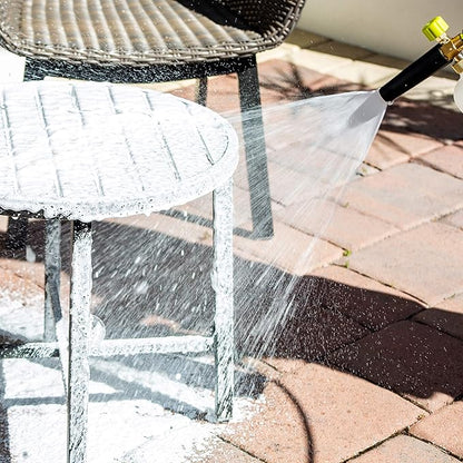Sun Joe SPX-FC34-MXT Foam Cannon for SPX Series Electric Pressure Washers 34 Oz. | 1/4" Quick Connector | 5 Quick Connect Nozzle Tips