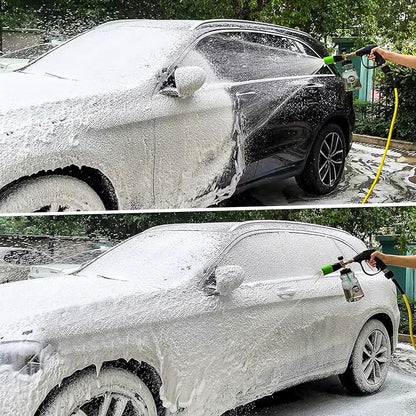 BEAR FORCE Innovative Pressure Washer Foam Cannon Pro+ (Thicker Suds, 3 Times of Life), 2026 Car Wash Snow Foam Blaster with One-Click Disassembly Technology + 1/4" Quick Plug, 34oz Bottle
