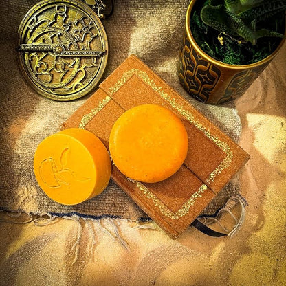 Lucky Locks | Sunset Oasis | Natural Conditioner Bar | Zero Waste Hair Care | Sulfate Free