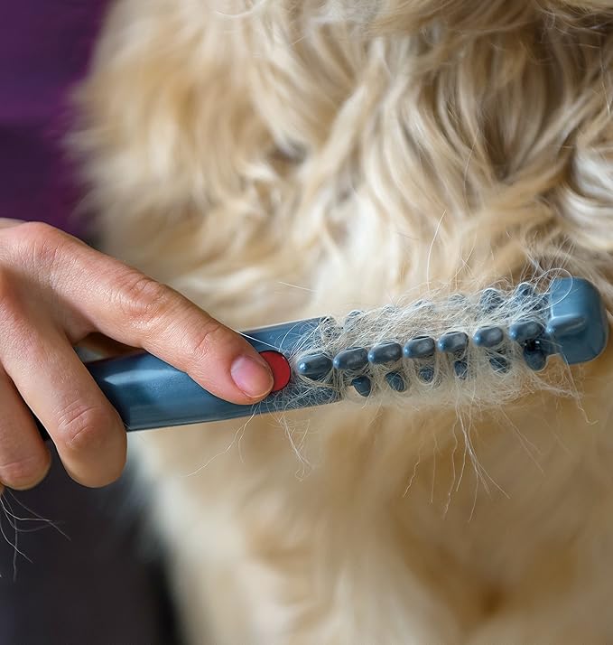 Allstar HI KN124 Knot Out Electric Pet Grooming Comb, Black/Grey