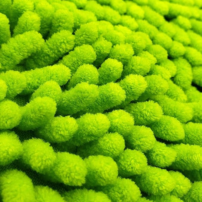 Sengo Car Wash Mop Head Replacement Soft Microfiber Cleaning Mop Head Water Flow-Through or Not for Cars Auto RV SUV Boat. Car Scruber Head