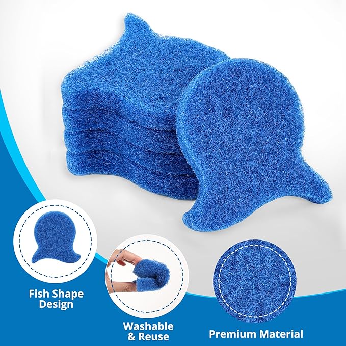 5PCS Pet Hair Remover for Laundry, Reusable Dog & Cat Hair Remover for Laundry Pet Hair Catcher, Lint&Dander from Bedding, Clothes Gentle Laundry Hair Catcher Tool for Washing Machine, Dryer