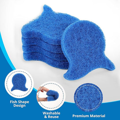 5PCS Pet Hair Remover for Laundry, Reusable Dog & Cat Hair Remover for Laundry Pet Hair Catcher, Lint&Dander from Bedding, Clothes Gentle Laundry Hair Catcher Tool for Washing Machine, Dryer