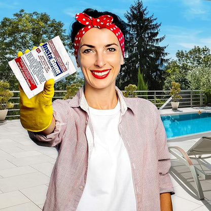 Stain Remover - 20 Pack REFILL for Larger Areas - Indoor/Outdoor Ceiling, Wall, Bathroom, Roof, PVC Fence, Patio Furniture, Vinyl, Concrete & More