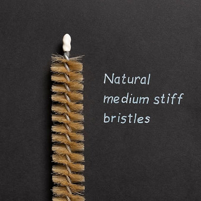 KONEX 45" Dryer Vent Cleaner Brush Flexible Lint Trap Cleaning Tool with Horsehair Bristles