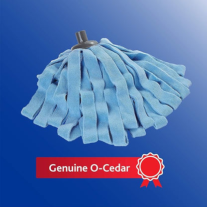 O-Cedar Microfiber Mop Refill, Pack of 2 | Blue