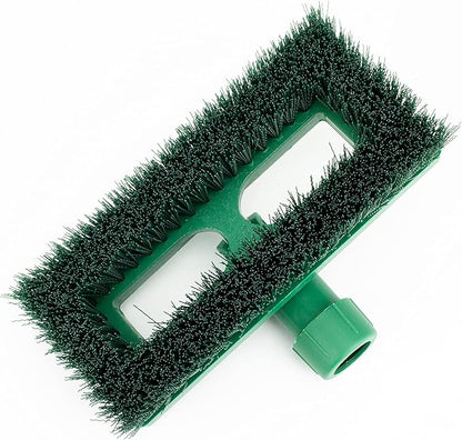 SPARTA 3638831EC09 Polyester Rectangle Scrub Brush, Floor Brush, Cleaning Brush With Swivel Head For Cleaning, 8 Inches, Green