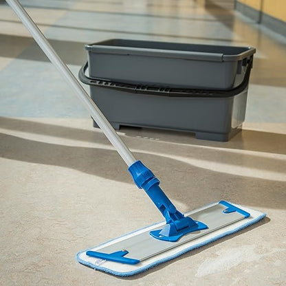 Carlisle FoodService Products 363351900 Aluminum Flat Mop Head Only, 18" Length (Pack of 2)
