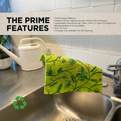 Wettex The Original 10 Pack Swedish Dishcloth for Kitchen