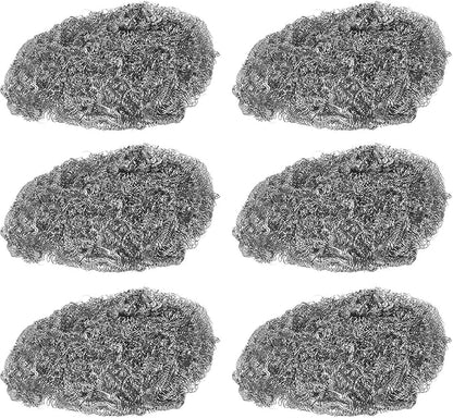 30PCS Stainless Steel Scrubbers Cleaning Balls, Heavy Duty Scouring Pads for Pots Pans Cookware, Non Scratch Stainless Steel Wire Cleaning Balls for Kitchen Bathroom BBQ