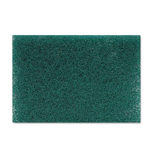 Heavy-Duty Scour Pad 6" x 9", Green 15/Case